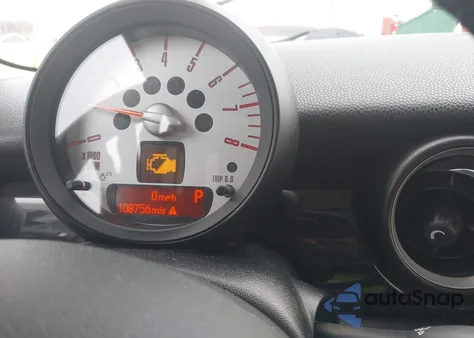 2011 Mini Cooper S Clubman z USA, uszkodzony, nr VIN WMWZG3C5XBTY37123